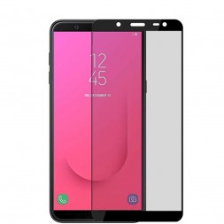Защитное стекло Matte Full-Screen с рамкой для Samsung Galaxy J8 Plus 2018