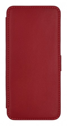Чехол (книжка) из натуральной кожи Estenvio Leather Book на Xiaomi Poco M6 Pro (без функции подставки)