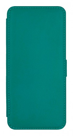 Чехол (книжка) из натуральной кожи Estenvio Leather Book на Xiaomi Poco M6 Pro (без функции подставки)