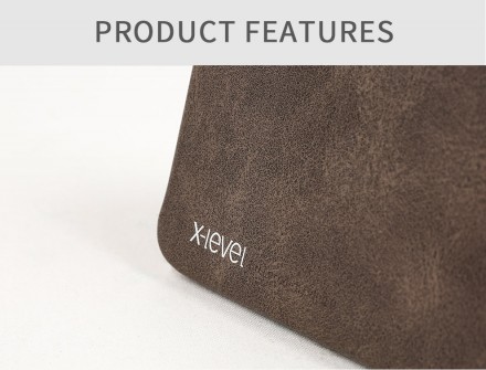 Кожаная накладка X-Level Vintage Series для Xiaomi Redmi Note 4