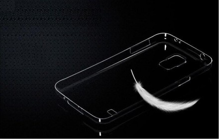 Ультратонкая ТПУ накладка Crystal для Samsung G800 Galaxy S5 mini (прозрачная)