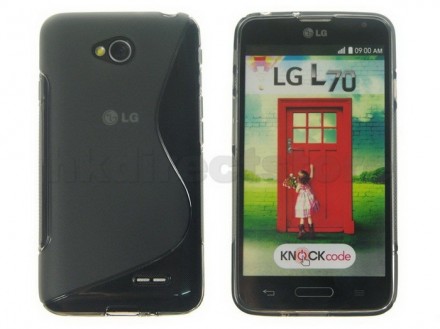 ТПУ накладка S-line для LG L70 D325