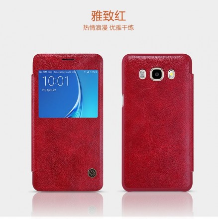 Чехол (книжка) Nillkin Qin для Samsung J510 Galaxy J5 (2016)