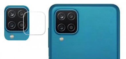 Гибкое защитное стекло для Samsung Galaxy M32 (на камеру)