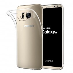 Ультратонкая ТПУ накладка Crystal для Samsung G950F Galaxy S8 (прозрачная)