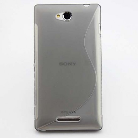 ТПУ накладка S-line для Sony Xperia C S39h (C2305)