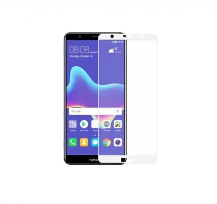 Защитное стекло c рамкой 3D+ Full-Screen для Huawei Y5 Prime 2018