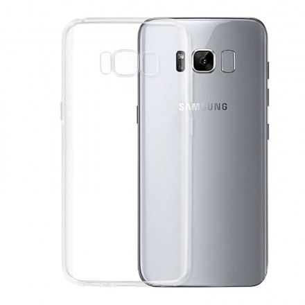 Ультратонкая ТПУ накладка Crystal для Samsung G955F Galaxy S8 Plus (прозрачная)