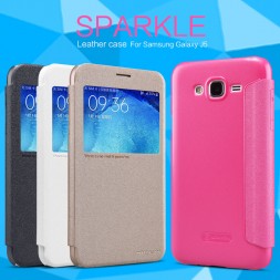 Чехол (книжка) Nillkin Sparkle для Samsung J500H Galaxy J5