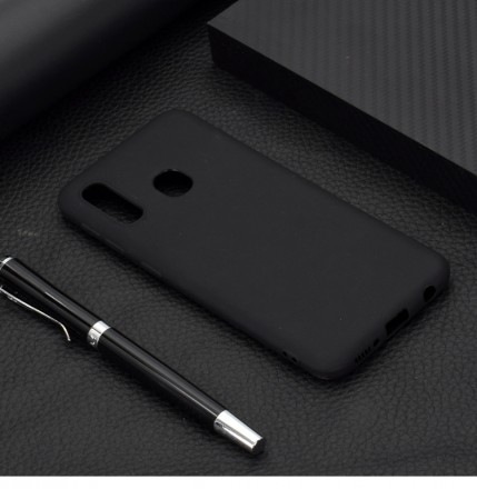Матовый ТПУ чехол накладка для Samsung Galaxy A20s A207F