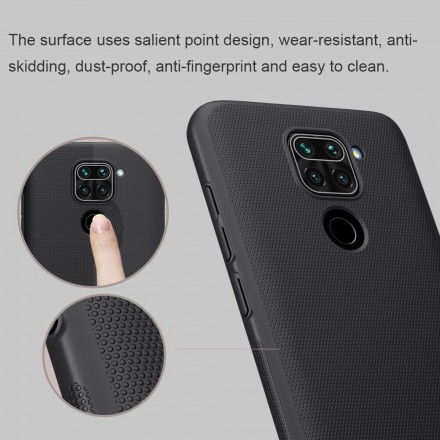 Пластиковий чехол Nillkin Super Frosted для Xiaomi Redmi Note 9