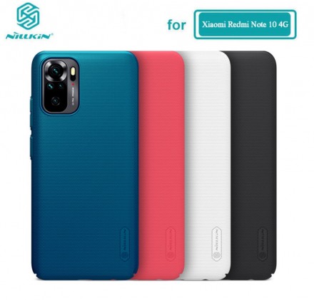 Пластиковый чехол Nillkin Super Frosted для Xiaomi Redmi Note 10