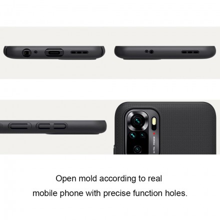 Пластиковый чехол Nillkin Super Frosted для Xiaomi Redmi Note 10