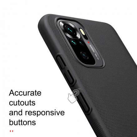Пластиковый чехол Nillkin Super Frosted для Xiaomi Redmi Note 10