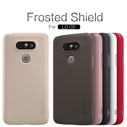 Пластиковая накладка Nillkin Super Frosted для LG G5 SE H845 (+ пленка на экран)