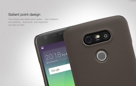 Пластиковая накладка Nillkin Super Frosted для LG G5 SE H845 (+ пленка на экран)