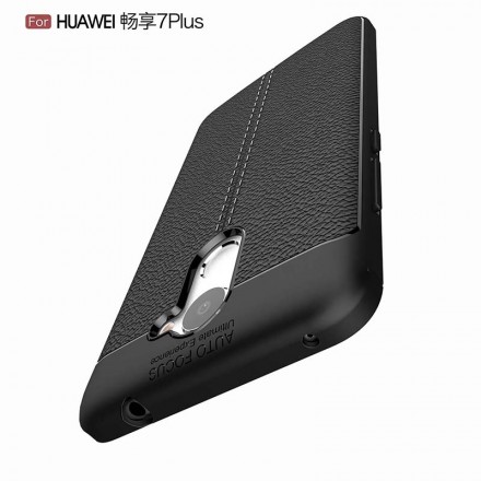ТПУ накладка Skin Texture для Huawei Y7