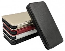 Кожаный чехол (книжка) Leather Series для Motorola Edge 50 Neo