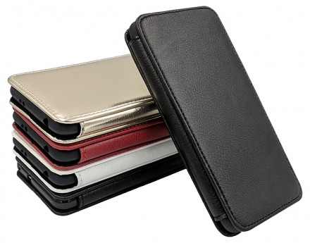 Кожаный чехол (книжка) Leather Series для Motorola Edge 50 Neo
