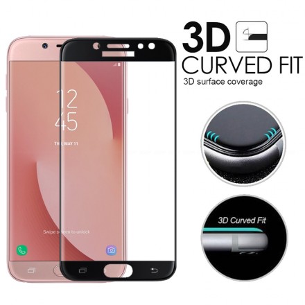 Защитное стекло c рамкой 3D+ Full-Screen для Samsung Galaxy J5 (2017)