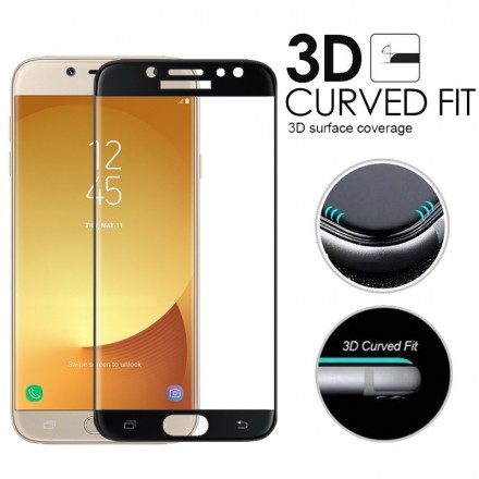 Защитное стекло c рамкой 3D+ Full-Screen для Samsung Galaxy J5 (2017)