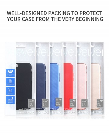 Пластиковая накладка X-level Hero Series для iPhone SE (2020)