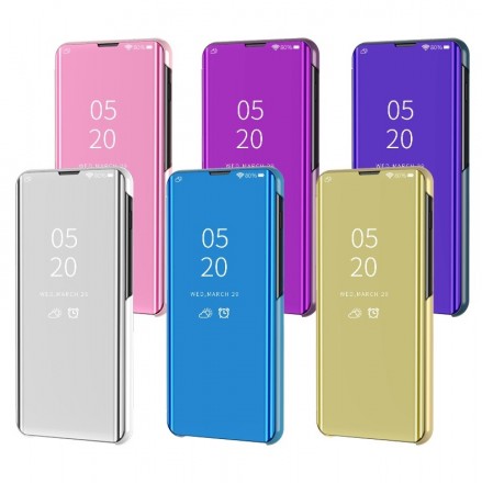 Чехол Mirror Clear View Case для Xiaomi Poco X3 NFC