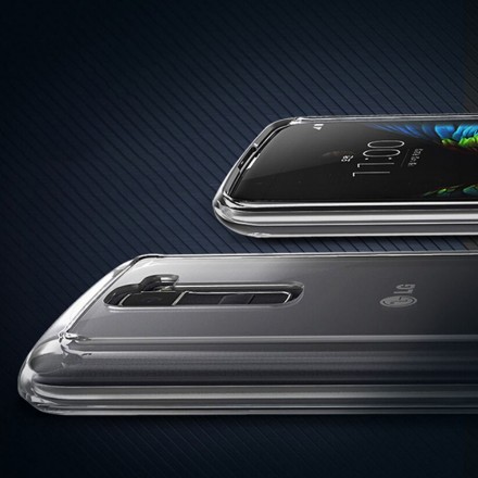 Ультратонкая ТПУ накладка Crystal для LG K10 K410 / K430DS (прозрачная)