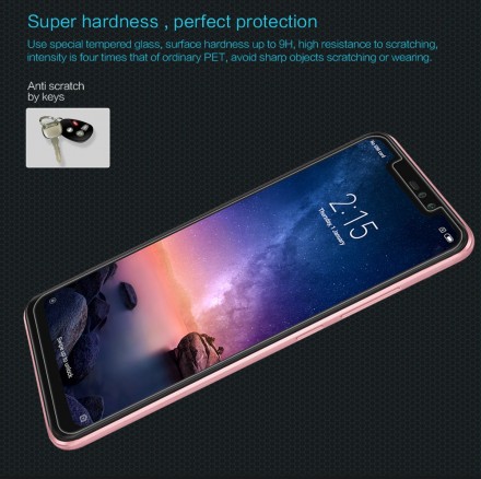 Защитное стекло Nillkin Anti-Explosion (H) для Xiaomi Redmi Note 6 Pro