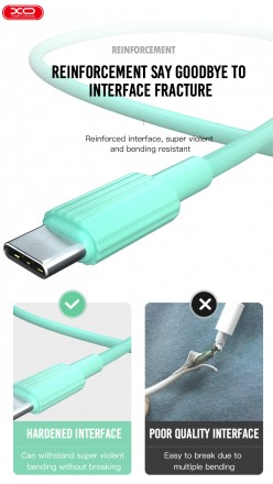 USB - Type-C кабель XO NB156 (2.4A)