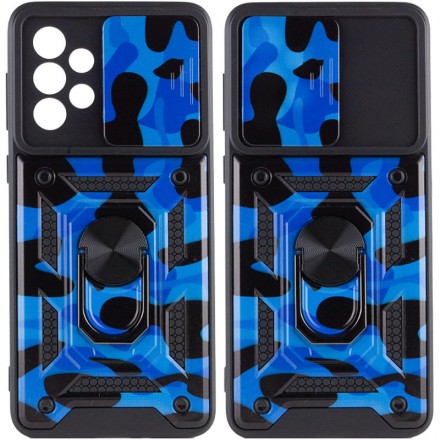 TPU+PC чехол Hunter Ring Gate (с защитой камеры) для Samsung Galaxy A33 5G