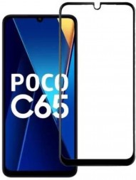 Защитное стекло Ceramic Full-Screen с рамкой для Xiaomi Poco C65