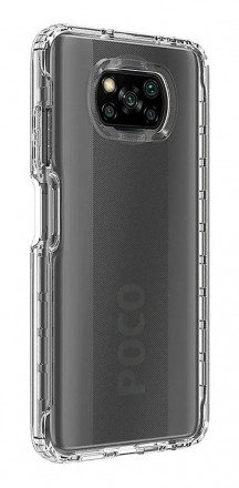 Прозрачный чехол Defindo 360 для Xiaomi Poco X3 Pro