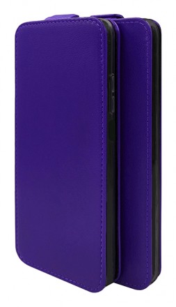 Чехол из натуральной кожи Estenvio Leather Flip на Sony Xperia Z1 (C6902)
