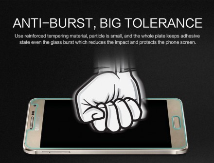 Защитное стекло Nillkin Anti-Explosion (H) для Samsung G850F Galaxy Alpha