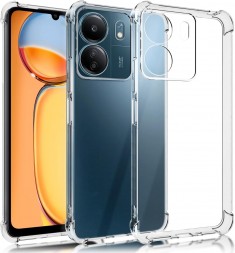 Прозрачный чехол Crystal Protect для Xiaomi Poco C65