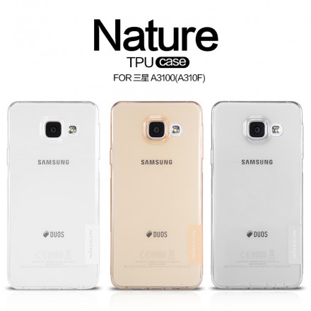ТПУ накладка Nillkin Nature для Samsung A310F Galaxy A3