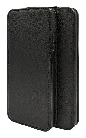 Чехол из натуральной кожи Estenvio Leather Flip на Motorola Edge 50 Neo