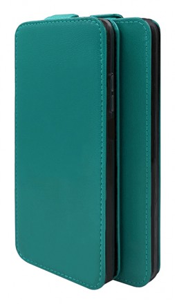 Чехол из натуральной кожи Estenvio Leather Flip на Motorola Edge 50 Neo