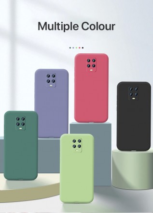 Чехол Silky Original Full Camera для Xiaomi Redmi Note 9 Pro Max