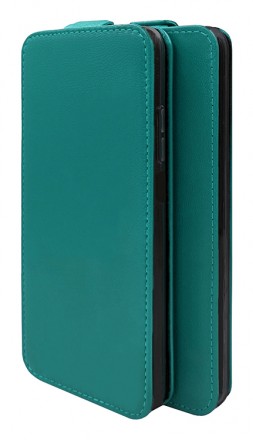 Чехол из натуральной кожи Estenvio Leather Flip на Sony Xperia Z2 D6502