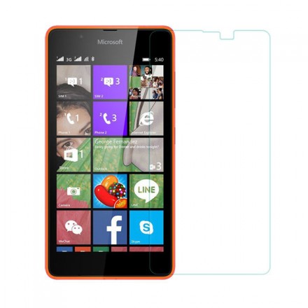 Защитная пленка на экран для Microsoft Lumia 540 (прозрачная)