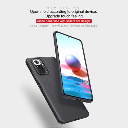 Пластиковый чехол Nillkin Super Frosted для Xiaomi Redmi Note 10 Pro