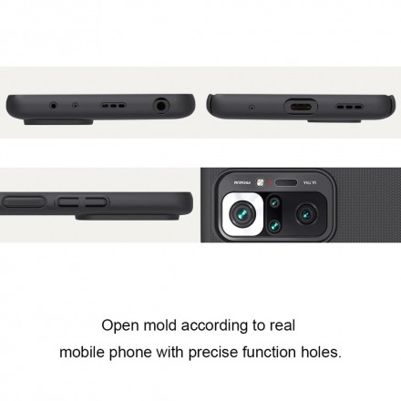 Пластиковый чехол Nillkin Super Frosted для Xiaomi Redmi Note 10 Pro