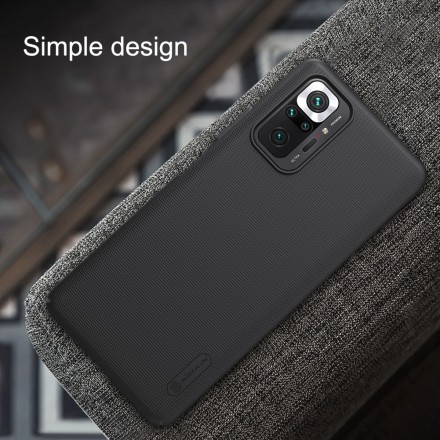 Пластиковый чехол Nillkin Super Frosted для Xiaomi Redmi Note 10 Pro