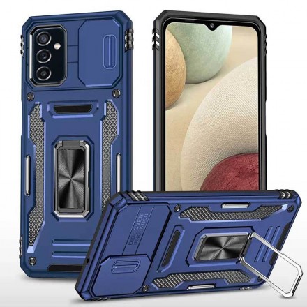 TPU+PC чехол Gate Ring Plaza New (с защитой камеры) для Samsung Galaxy M13 4G