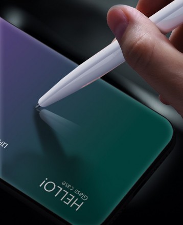 ТПУ чехол Color Glass для Samsung Galaxy S10E G970F