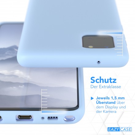 ТПУ чехол Silky Original Full Case для Samsung Galaxy Note 10 Lite N770F