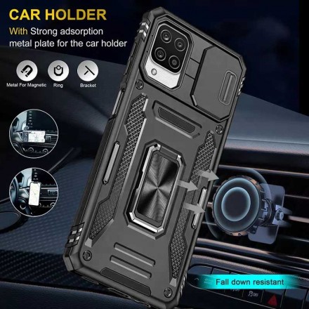 TPU+PC чехол Gate Ring Plaza New (с защитой камеры) для Samsung Galaxy M53 5G