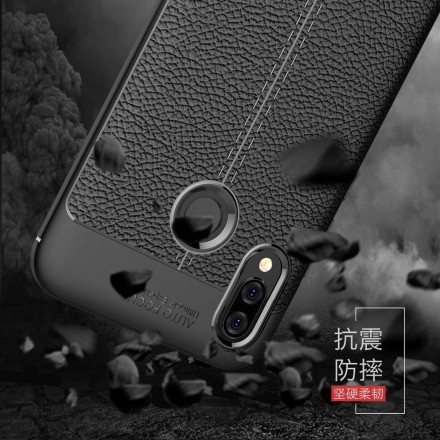 ТПУ накладка Skin Texture для Huawei P20 Lite